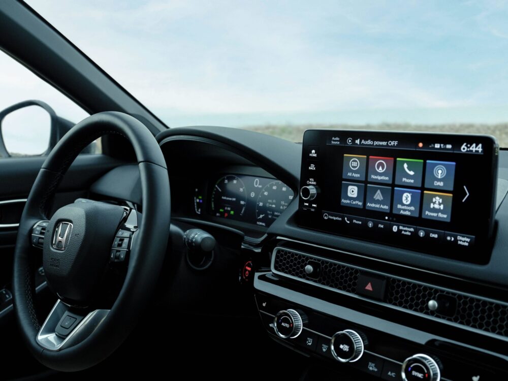 het interieur van de 2026 honda civic