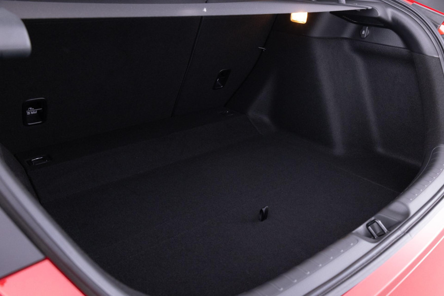 de bagageruimte van de honda civic