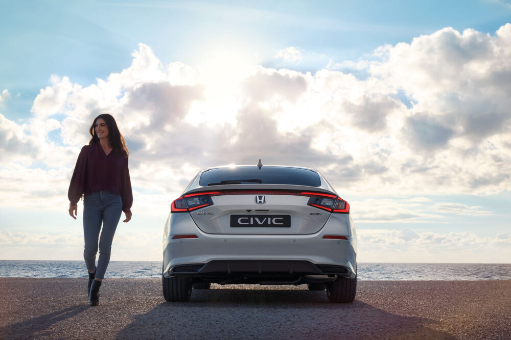 honda civic achterkant