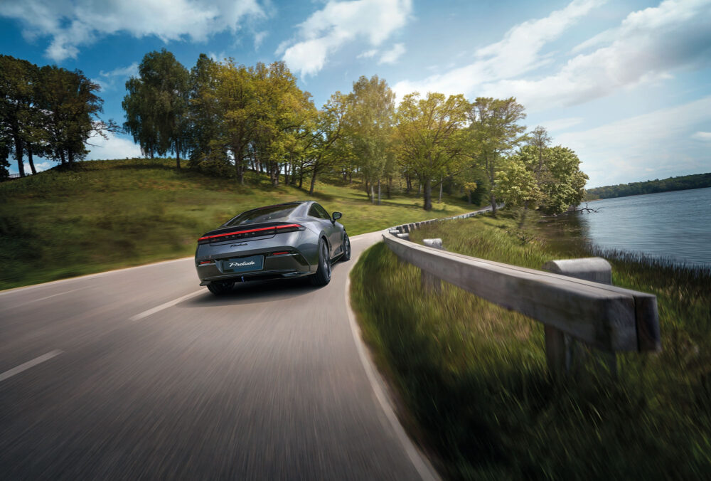 honda prelude schuin van achter